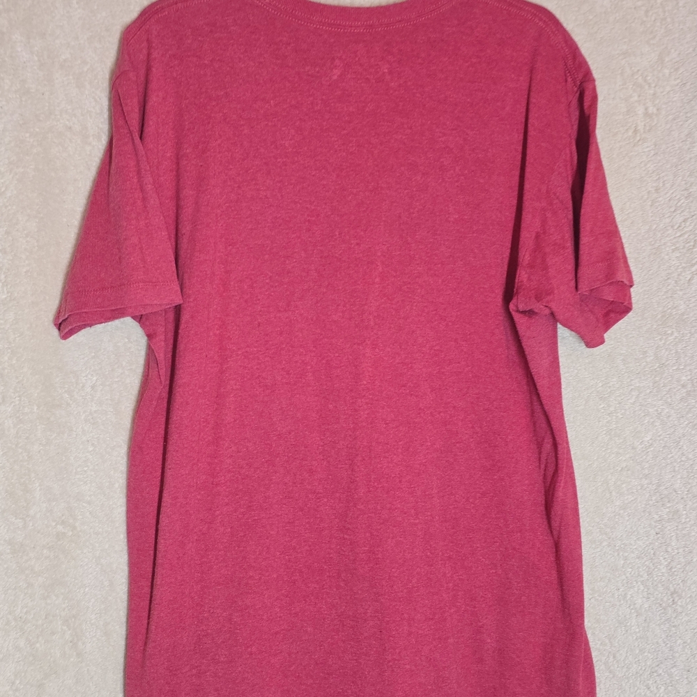Disney Red Mickey Mouse Graphic Print Short Sleeve T-Shirt Size Large 2011 - Picture 6 of 7